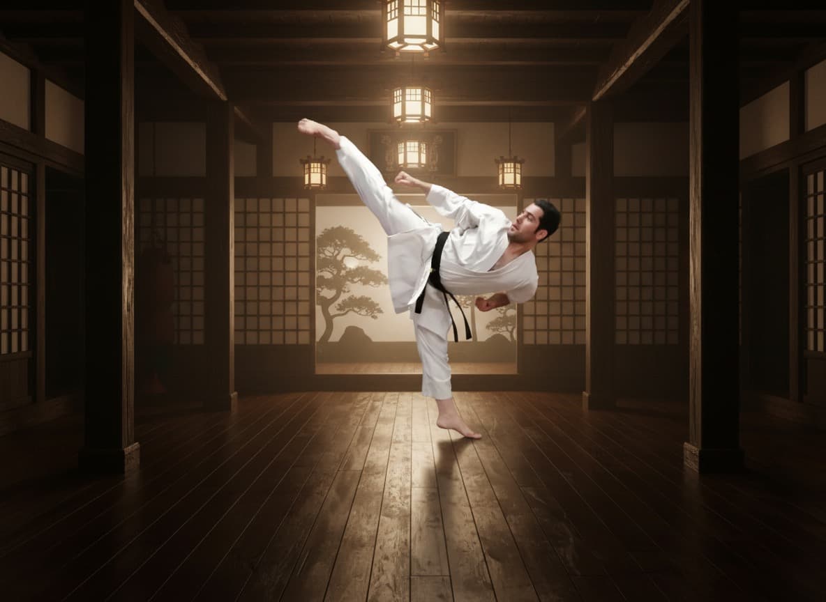 Coach Reza Abbasi, Shotokan Karate instructor